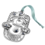 Yealat Chen Silver Plated Blessing for the Baby Hamsa Wall Hanging - 1