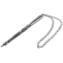 Yealat Chen Torah Pointer with Gems - Remember Jerusalem (Silver or Gold Plated) - 3