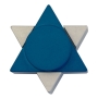 Star of David Travel Candle Holders - Variety of Colors. Agayof Design - 1