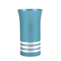 Anodized Aluminum 5 Disc Kiddush Cup - Variety of Colors. Agayof Design - 5