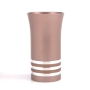 Anodized Aluminum 5 Disc Kiddush Cup - Variety of Colors. Agayof Design - 7