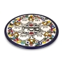 Seder Plate With Jerusalem Design By Armenian Ceramic - 2