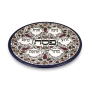 Seven-Piece Seder Plate With Floral & Grapes Design By Armenian Ceramic - 2