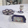 Armenian Ceramic Classic Matzah Plate - 9