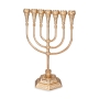 Jerusalem Temple 7-Branch Menorah (Variety of Colors) - 2