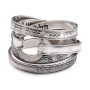 925 Sterling Silver Ana BeKoach Wrap Ring  - 4