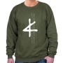 Ancient & Modern Hebrew Alphabet Sweatshirt (in Range of Colours) - 5