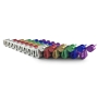 Ido Drukker Anodized Aluminum Caterpillar Hanukkah Menorah (Variety of Colors) - 9