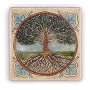 Art in Clay Handmade Ceramic Tree of Life Plaque Wall Hanging - 1