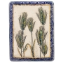 Art in Clay Handmade Ceramic Seven Species – Barley Wall Hanging with 24K Gold - 2