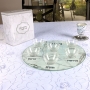 Light Marble Passover Table Essentials Set - 5