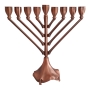 Copper Chabad Menorah - 1