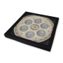 Floral Passover Seder Plate - Choice of Color  - 8