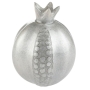 Decorative Aluminum Pomegranate – Silver  - 1