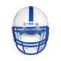 Authentic Mini Football Helmet from Schutt Sports with Israeli Flag Design - 2