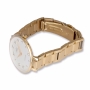 Adi Gold-Colored Stainless Steel Women's Watch with Hebrew Letters - 2