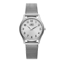 Women's Mesh Analog Number Watch - Silver or Gold-Plated - 1