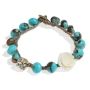 SEA Smadar Eliasaf Turquoise Knitted Bracelet - 1
