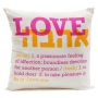 Barbara Shaw Definition of Love Cushion (2 Color Options) - 1