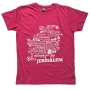 Barbara Shaw T-Shirt - Jerusalem Neighborhoods (Choice of Colors) - 2
