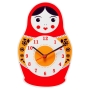 Barbara Shaw Red Russian Doll Clock - 1