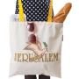 Barbara Shaw Tote Bag - Jerusalem with Dove and Olive Branch - 1