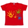 Barbara Shaw Kid's T-Shirt – Handprints (Choice of Colors) - 2