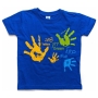 Barbara Shaw Kid's T-Shirt – Handprints (Choice of Colors) - 1