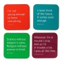 Barbara Shaw Genius Quotes Coasters (Set of 4) - 1