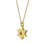 Yaniv Fine Jewelry 18K Gold Bat Mitzvah Star of David Pendant  - 3