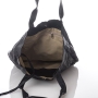 Bilha Bags Crushed Leather Tote Bag – Black - 5