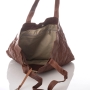 Bilha Bags Crushed Leather Tote Bag – Oak  - 5
