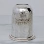 Bier Judaica Handcrafted 925 Sterling Silver Domed Tzedakah Box With Hammered Finish - 2