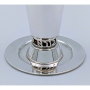 Bier Judaica Handcrafted 925 Sterling Silver Kiddush Cup With "Borei Peri Hagefen" Design - 3