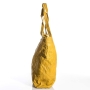 Bilha Bags Crushed Leather Tote Bag – Yellow   - 4