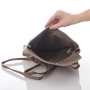 Bilha Bags Lolita Beige Leather Clutch Bag - 3
