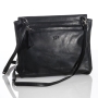 Bilha Bags Lolita Black Leather Clutch Bag - 6