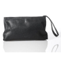 Bilha Bags Madelen Black Leather Clutch Bag - 5