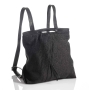 Bilha Bags Shiny-Black Ani Fold Backpack - 1