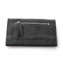 Bilha Bags Trifold Leather Wallet – Black - 5