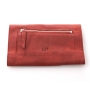 Bilha Bags Trifold Leather Wallet – Red - 5