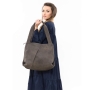 Bilha Bags Victory Tote Leather Bag – Charcoal - 6