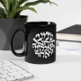 Shema Yisrael Black Glossy Mug - 5
