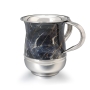 Modern Netilat Yadayim Washing Cup With Marble Motif (Choice of Colors) - 9