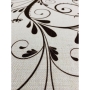 Broderies De France Shalom Aleichem Tablecloth with Floral Design – Brown - 4