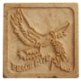 Genuine Jerusalem Stone Paper Weight-Peace. Caesarea Arts. - 1