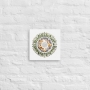 Yellow and Green Floral Home Blessing Wall Art  - 5