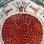 Art in Clay Handmade Pomegranate Ceramic Plaque Wall Hanging - 2