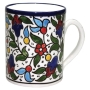 2 Hand-painted Armenian Ceramic Coffee Mugs - 2