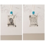Danon Ancient Scroll with Hamsa and Travelers Prayer Car Hanging - 3
